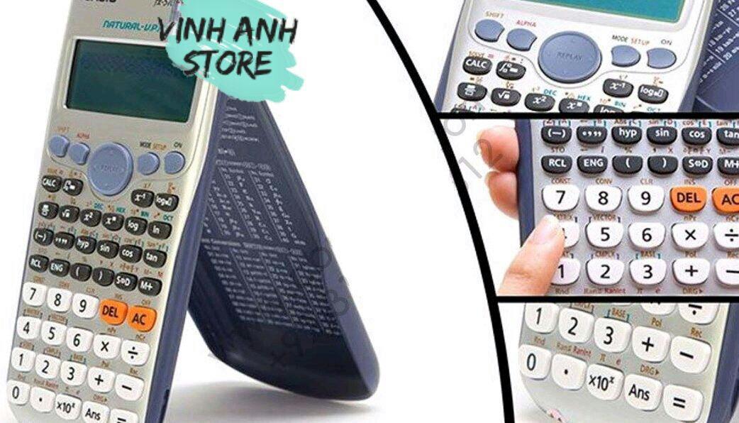 [HCM]Máy tính Casio Fx 570ES Plus Nhập Khẩu Không Tem