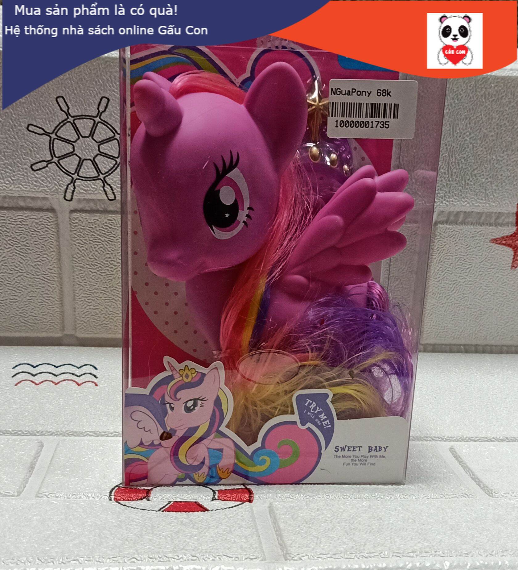 Đồ chơi trẻ em Ngựa Pony- nhân vật phim hoạt hình My Little Pony bằng nhựa cao cấp, nhiều màu sắc đa dạng kiểu dáng thiết kế tinh tế đẹp mắt. An toàn cho trẻ khi vui chơi nên ba mẹ hãy yên tâm khi mua cho bé yêu 🧡.
