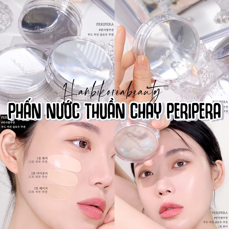 Cushion thuần chay vegan peripera