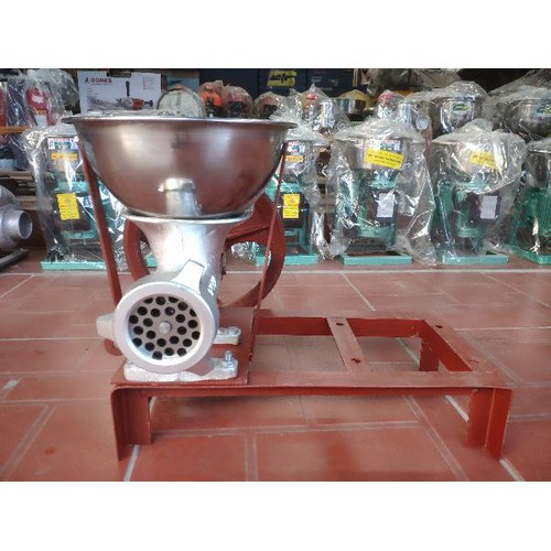 Đầu Máy Xay Thịt Xay Xương Xay Cua Cối 12 Liền Bệ