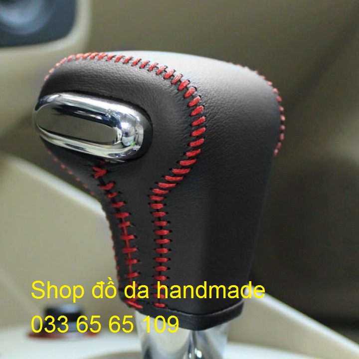 Bọc da cần số KIA Sedona, Sportage (AT) bằng da tự nhiên