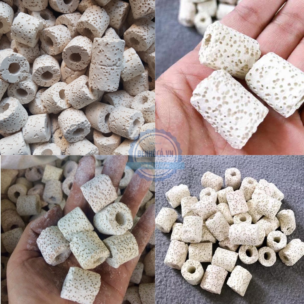 [Hoàn Tiền 10%] Vật liệu lọc Sứ lọc hồ cá 100g