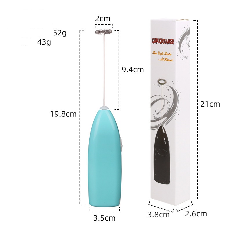 Máy đánh bọt sữa cà phê mini máy khuấy tạo bọt kem coffee