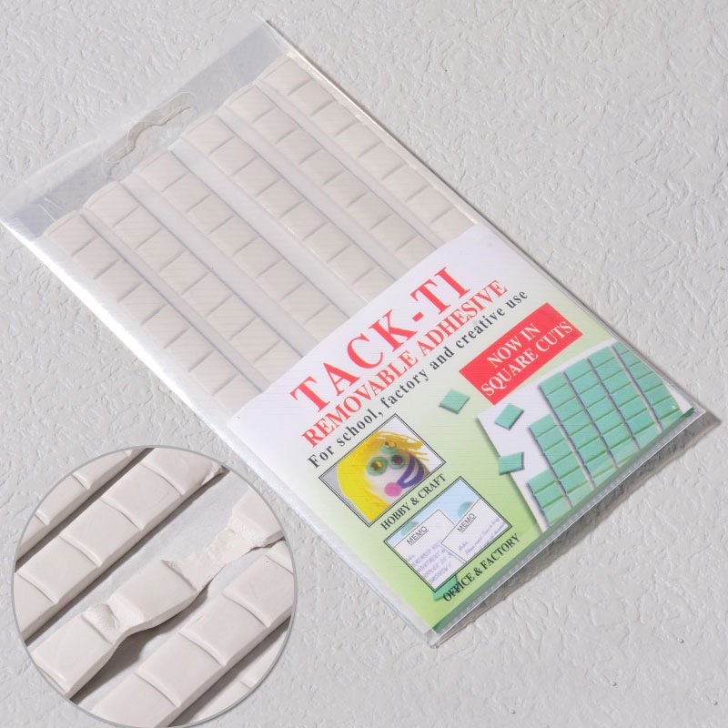 Keo đa năng dán móng Nail giả tập vẽ, keo cao su xanh đã năng, đất sét dán móng giả 90 miếng
