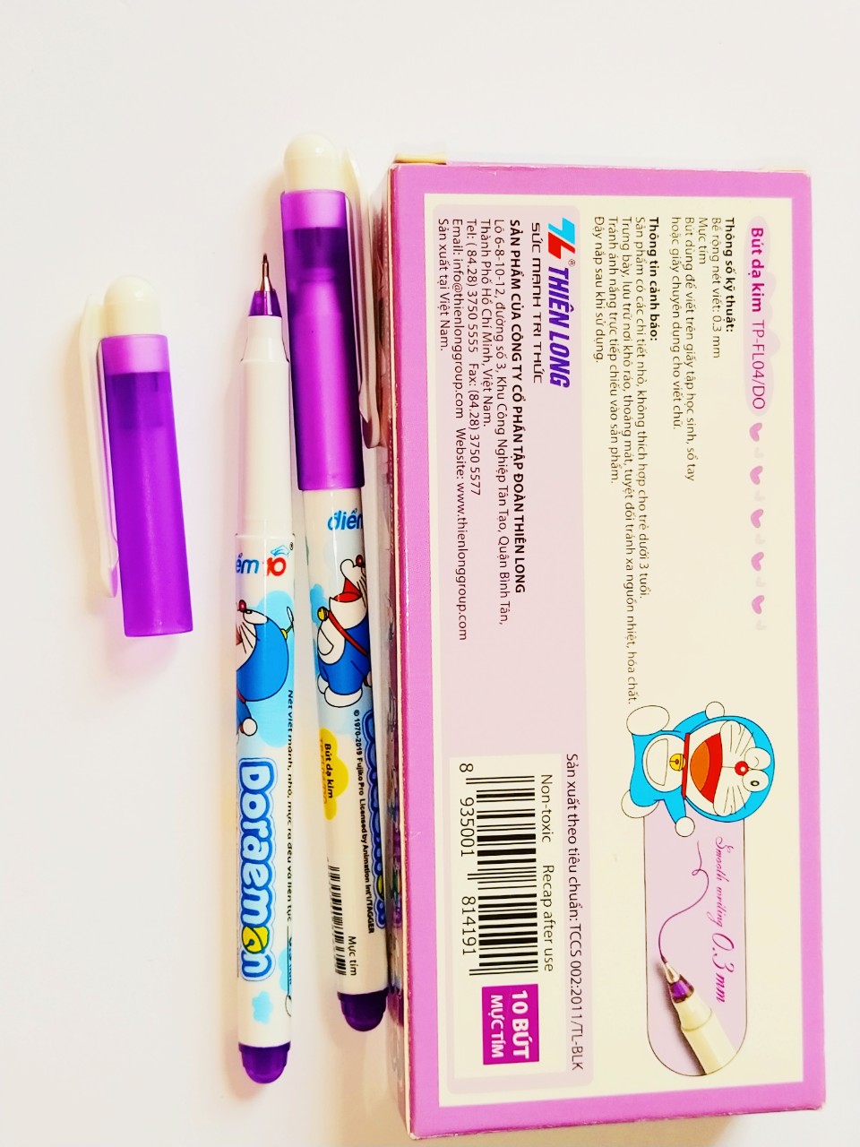 Bút lông kim Thiên Long-Doraemon FL-04