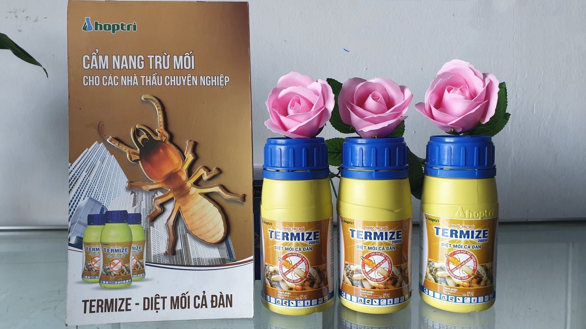 Thuốc diệt mối thế hệ mới Termize diệt mối cả đàn hiệu quả chai 50ml