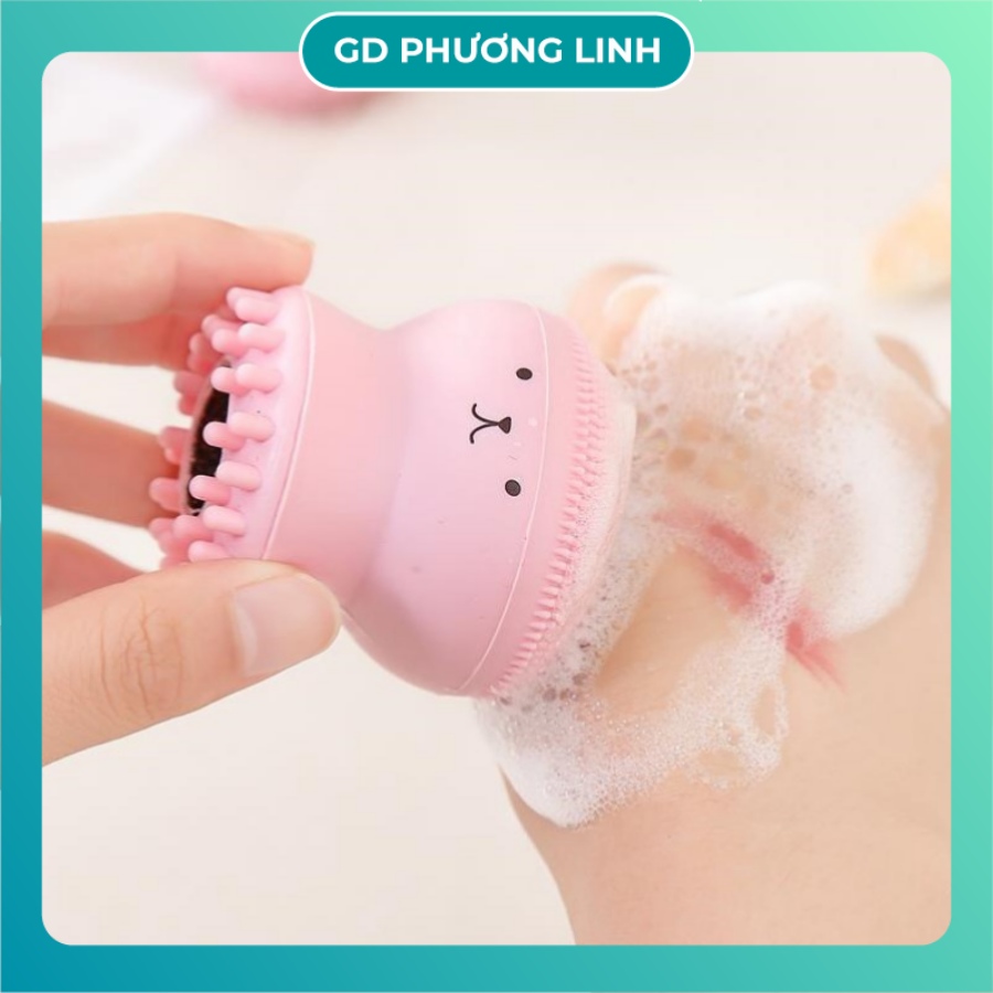 Cọ Rửa Mặt Bạch Tuộc Làm Sạch Sâu Da Mặt
