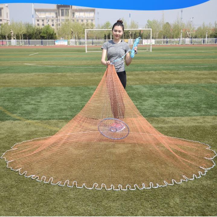 Siêu rẻ- CHÀI CÁ - chài đánh cá Thái Lan sợi dù có đĩa chuyên bắt cá tôm LDC-8 - cam kết bảo hành đổi trả