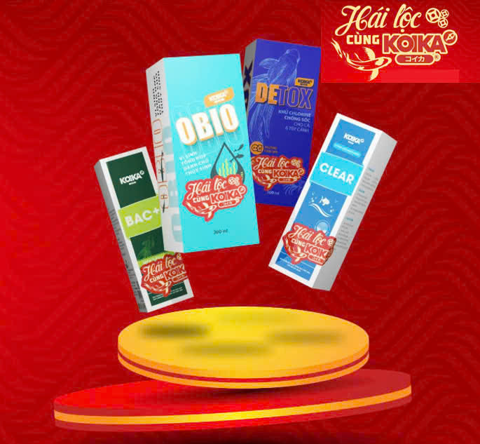 Vi sinh tiêu hóa KOIKA BAC+ (105ml) - Giúp tiêu hóa tốt cho cá cảnh