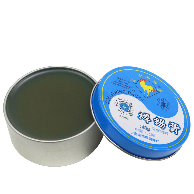 Mỡ hàn chất trợ hàn linh kiện điện tử hiệu con gà trống 100g