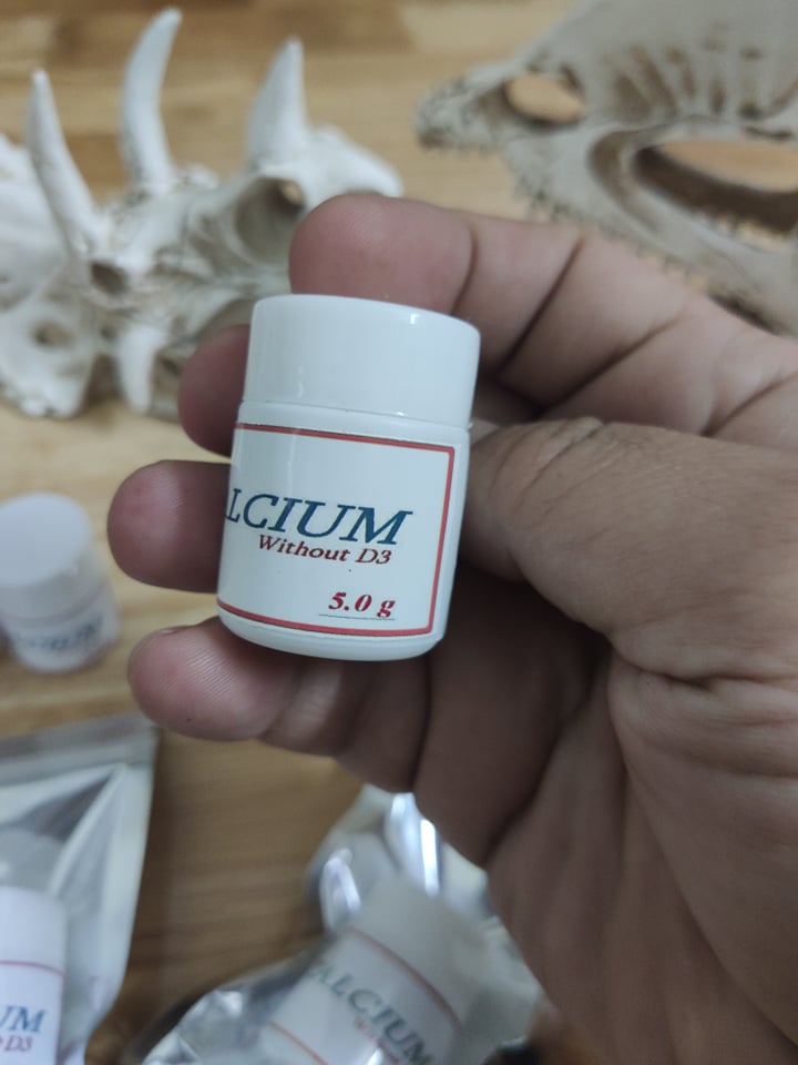 Canxi hủ nhỏ cho bò sát (D3 , ko d3)