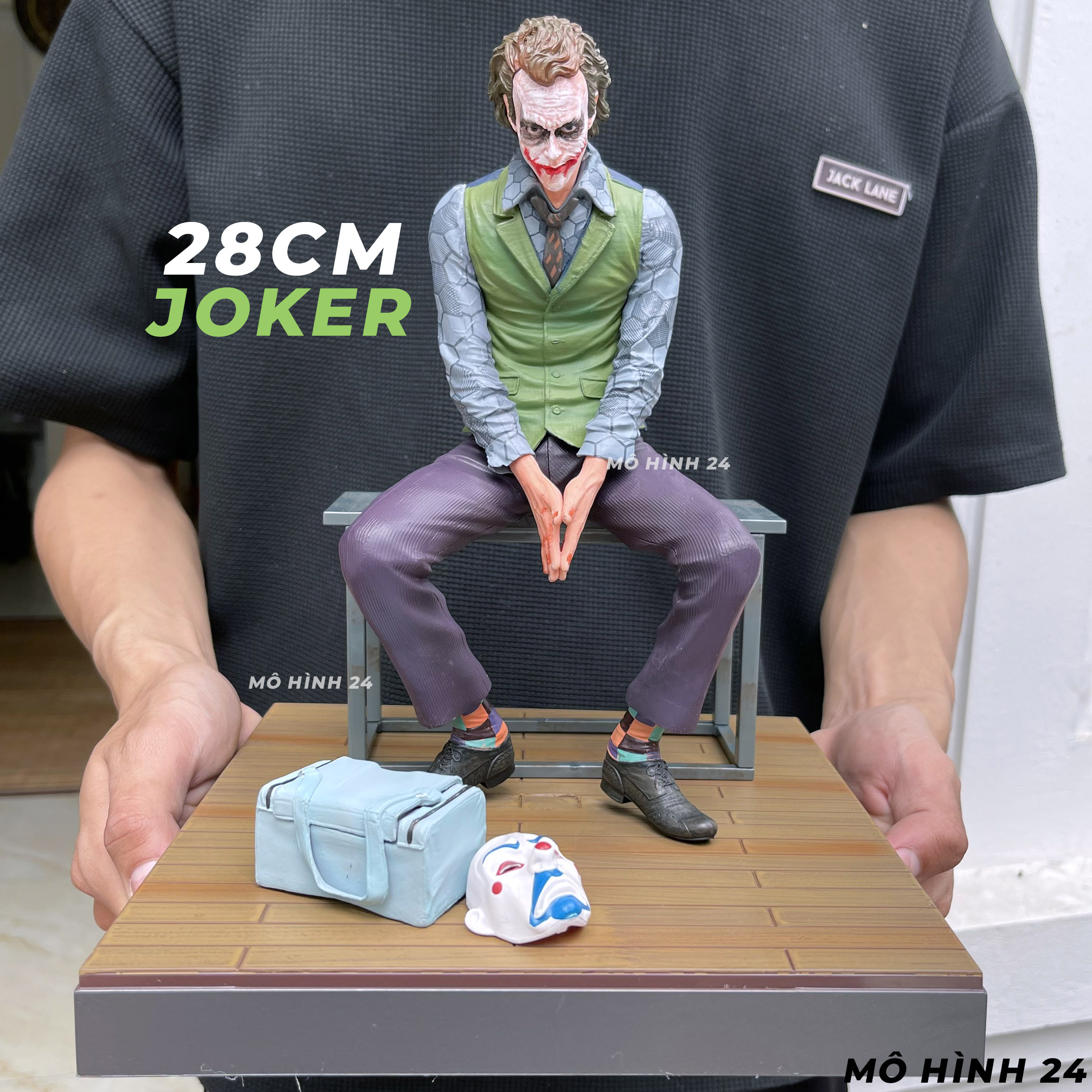 The dark knight dc comic figure joker heath ledger batman shf 2008 f1 advanced joker figure model
