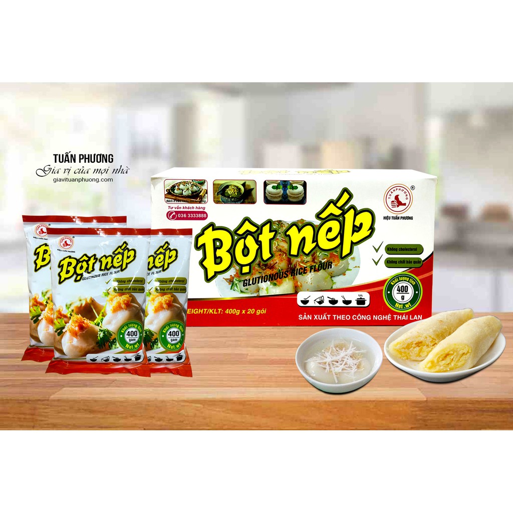 Bột Nếp Tuấn Phương 400g