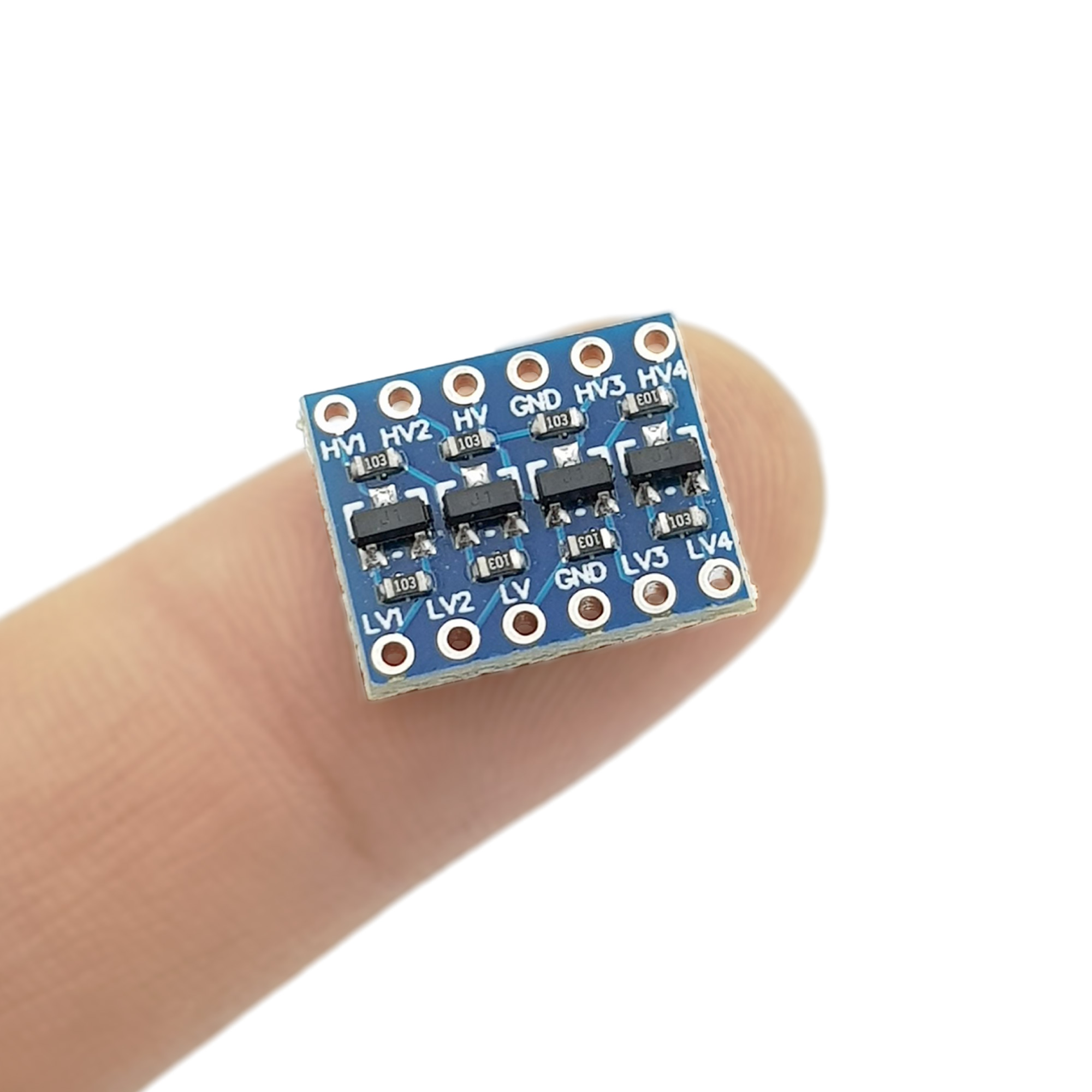 Mạch chuyển mức tín hiệu 4 kênh 3.3V/5V IIC UART SPI