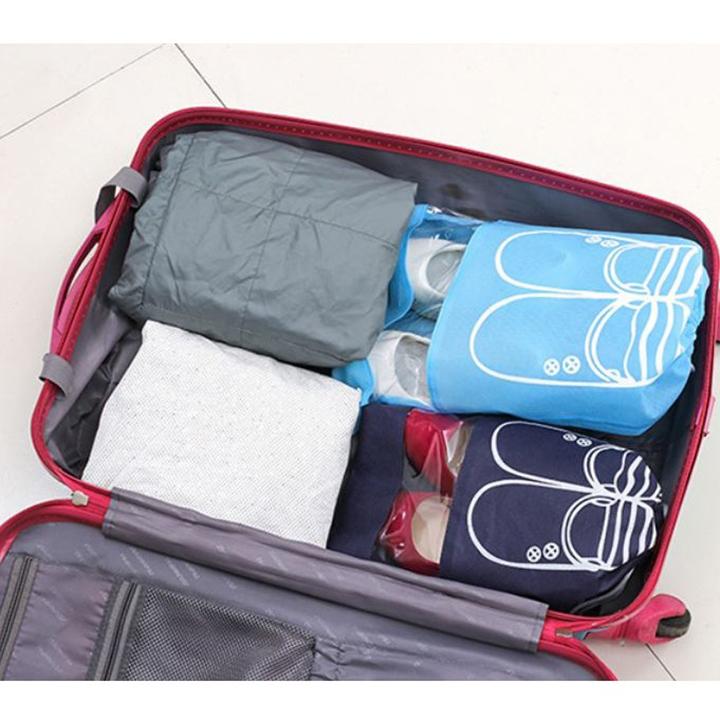 Túi dây rút đựng giày vải cavan chống nước size 37*27cm và 41*31cm