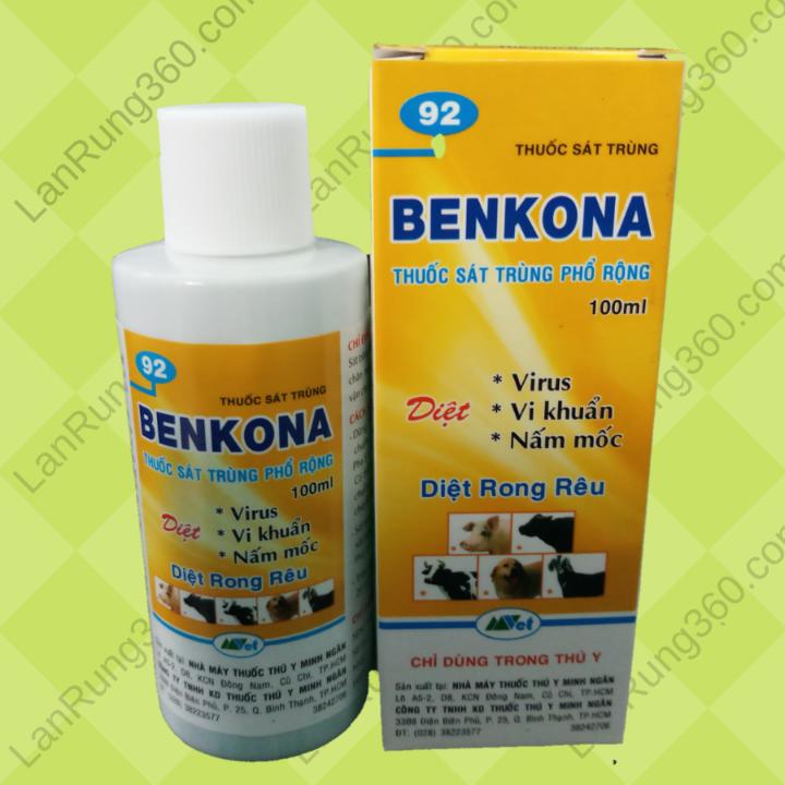 Sát khuẩn và khử trùng Benkona 100ml