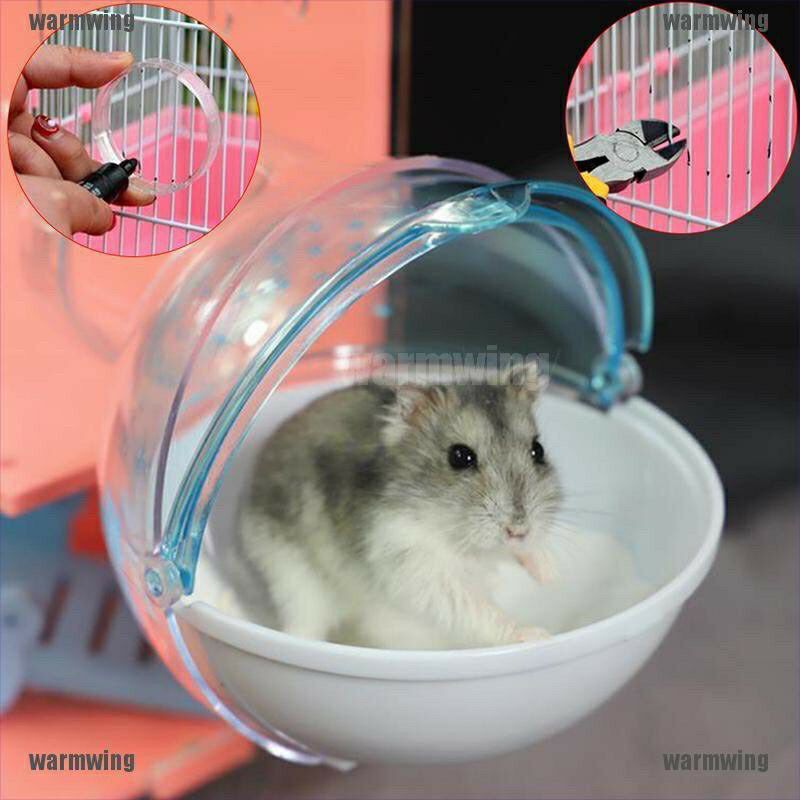 Nhà Tắm Tròn Gắn Lồng Cho Hamster