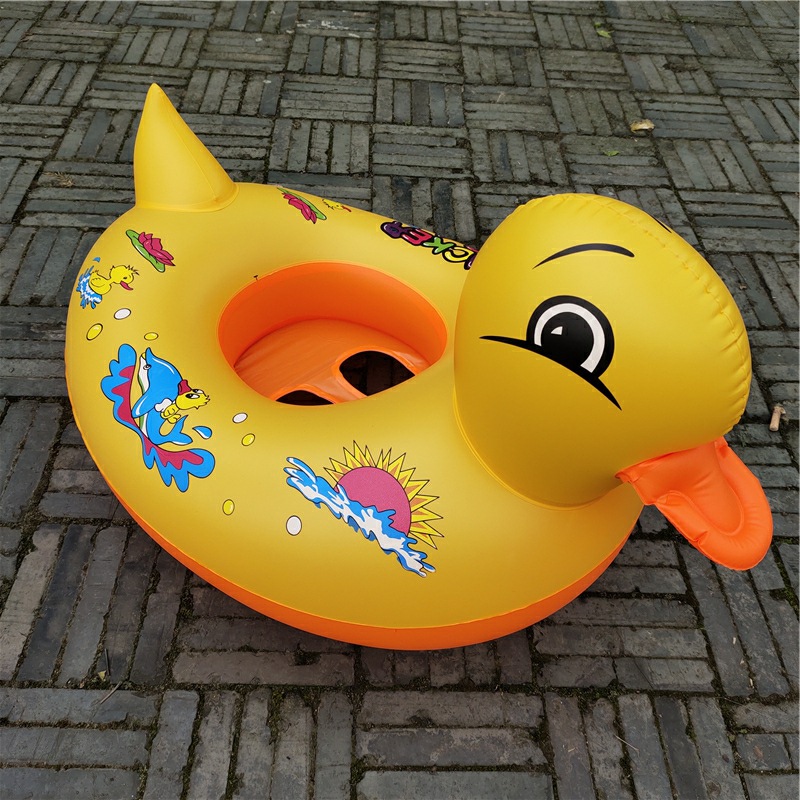 Phao bơi xỏ ngón hình con vịt cho bé
