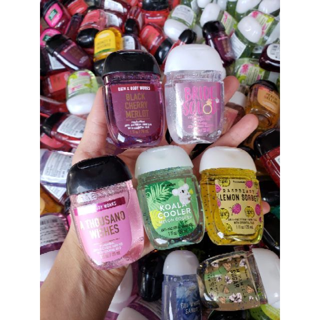 Combo 5 Gel rửa tay khô Bath & Body Works