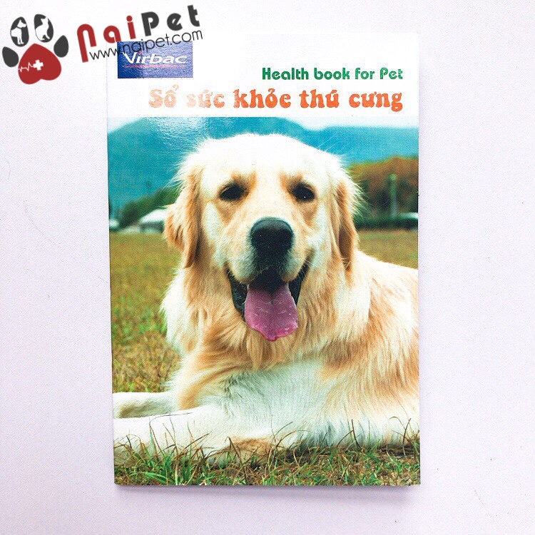Sổ Theo Dõi Sức Khoẻ Thú Cưng