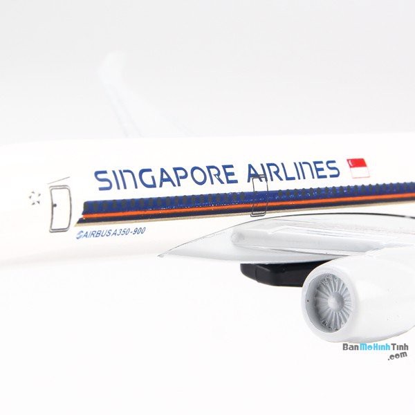 [HCM]Mô hình máy bay Singapore Airlines 16cm Everfly