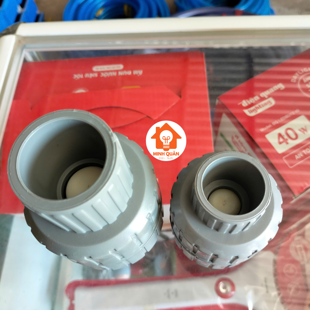Luppe 1 chiều, van 1 chiều lò xo phi 27mm, phi 34mm TAIJAAN