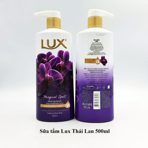 Sữa tắm Lux Thái 500ml | Hồng - Tím
