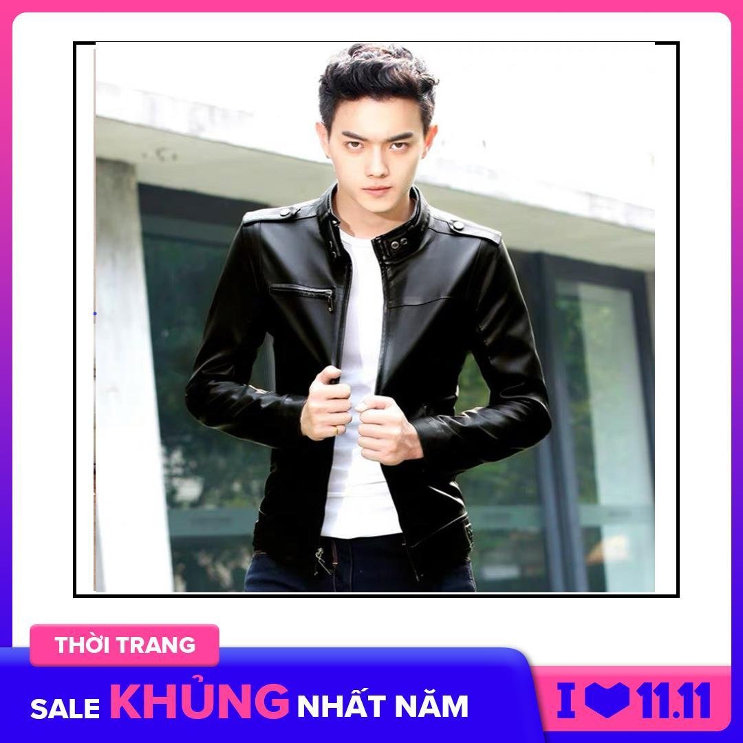 ÁO KHOÁC DA NAM CHUẨN MEN THỜI THƯỢNG