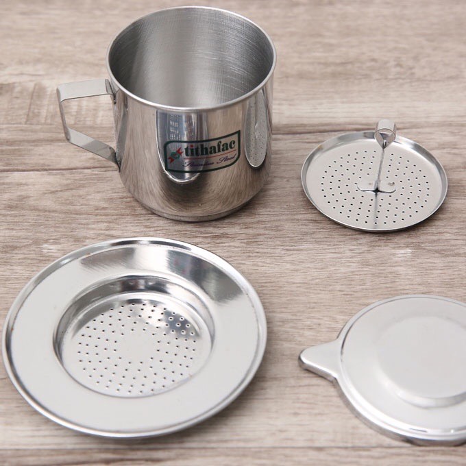 Phin cafe inox TITHAFAC đủ size từ nhỏ đến lớn