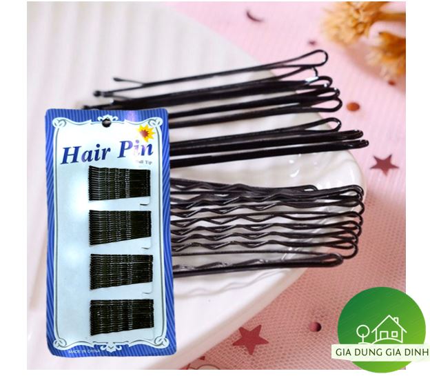 Vỉ 60 chiếc kẹp tăm làm đẹp phong cách Hàn Quốc
