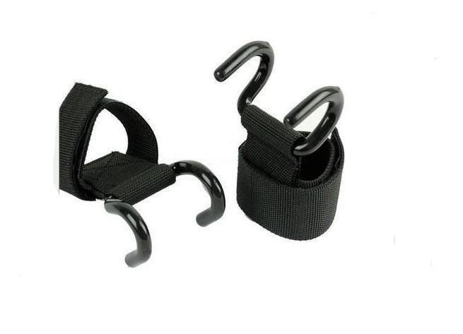 Dây quấn cổ tay có móc sắt nâng đòn tạ (1 cặp)