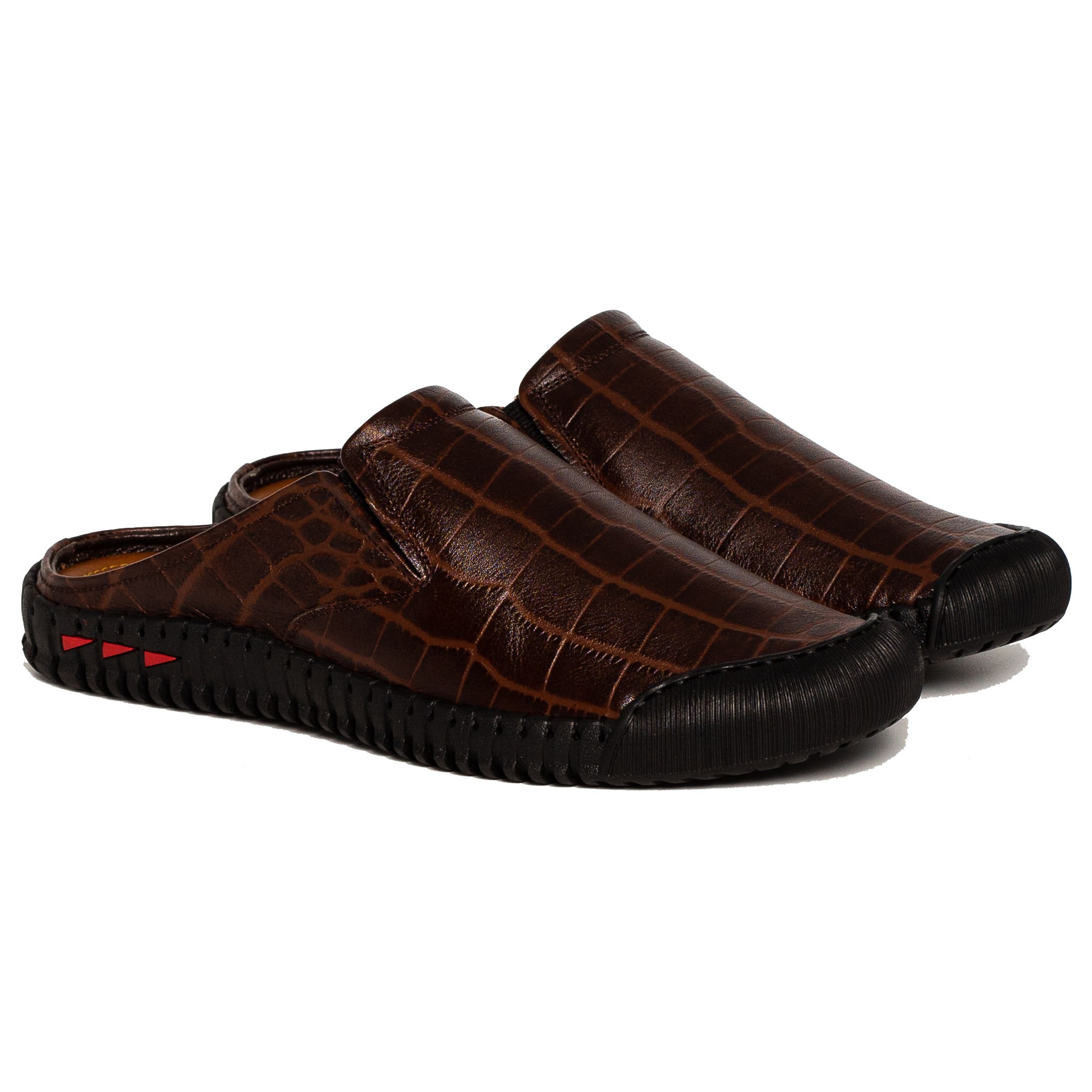 Dép bít đầu, dép sục da bò thật VO Shoes VO4098