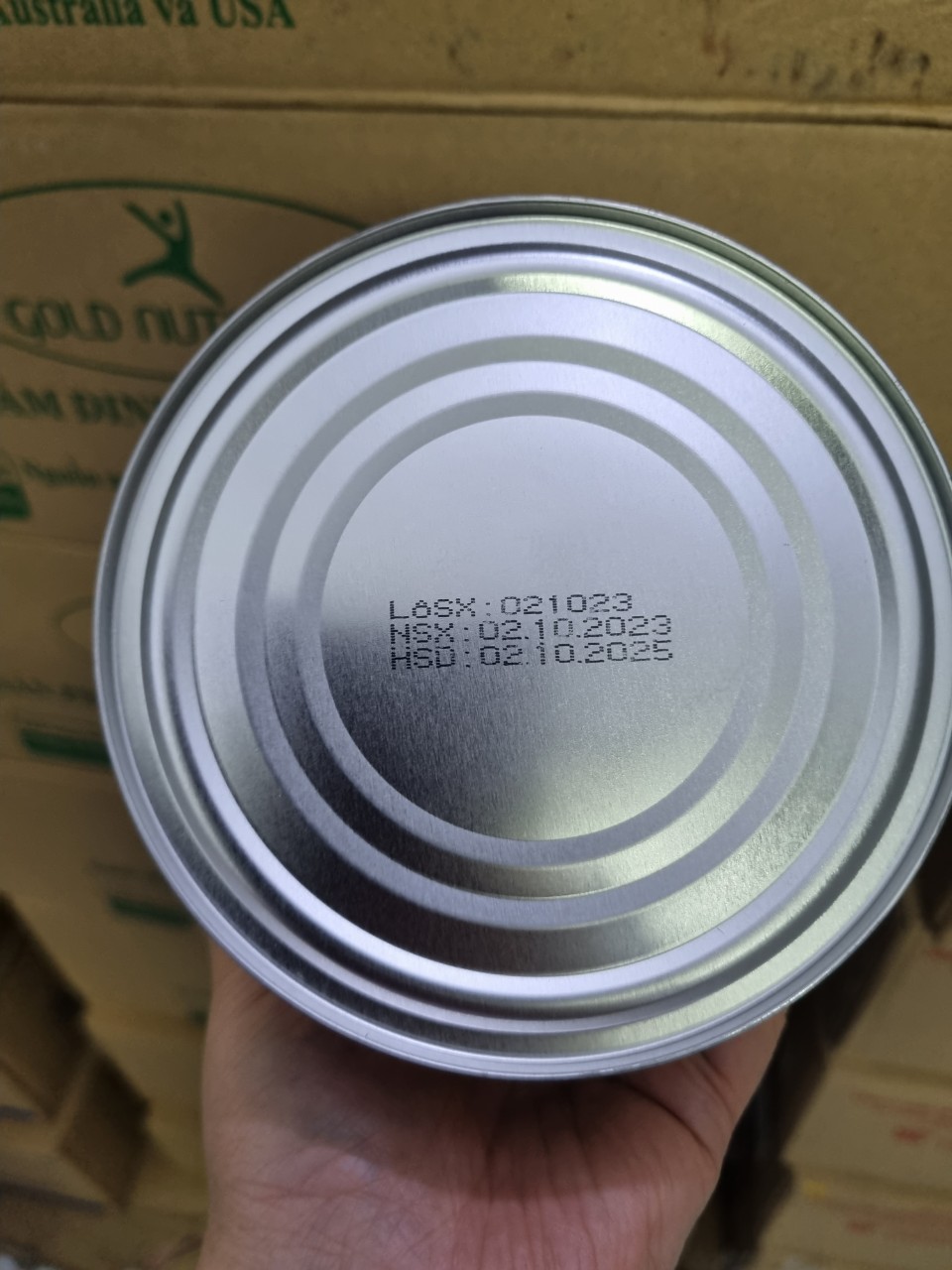 (Combo 2 hộp 900g) Sữa nghệ NANO CURCUMIN GOLD. HSD 2027