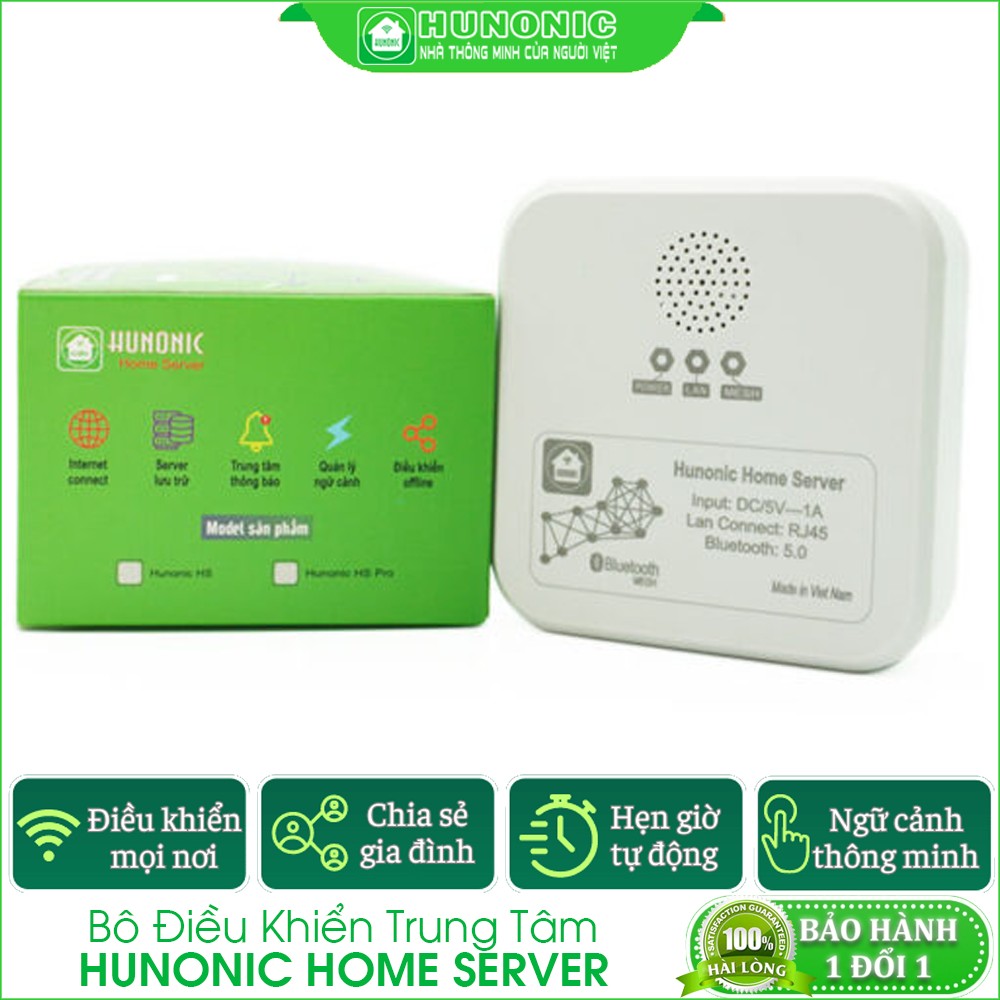 Bộ Điều Khiển Trung Tâm Hunonic Home Server