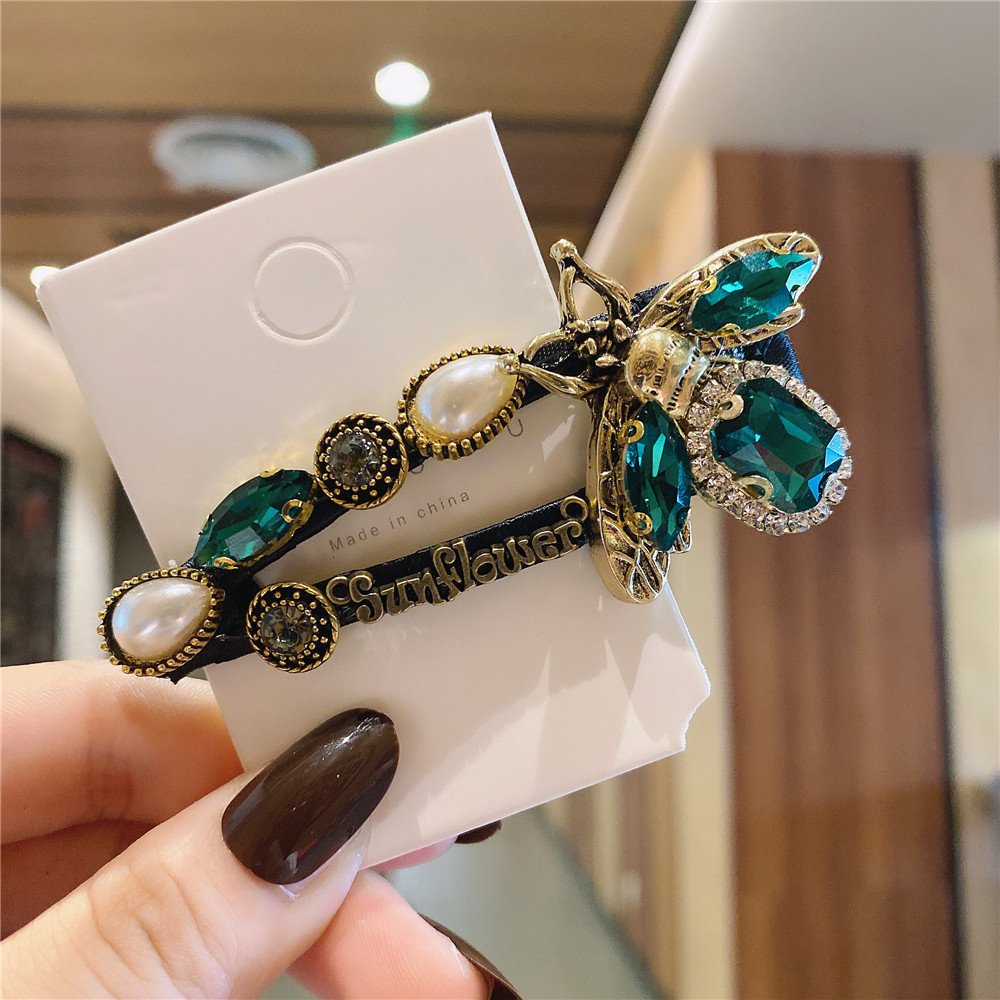 KẸP TÓC NGỌC LẤP LÁNH TIỂU THƯ SANG CHẢNH SATMM27