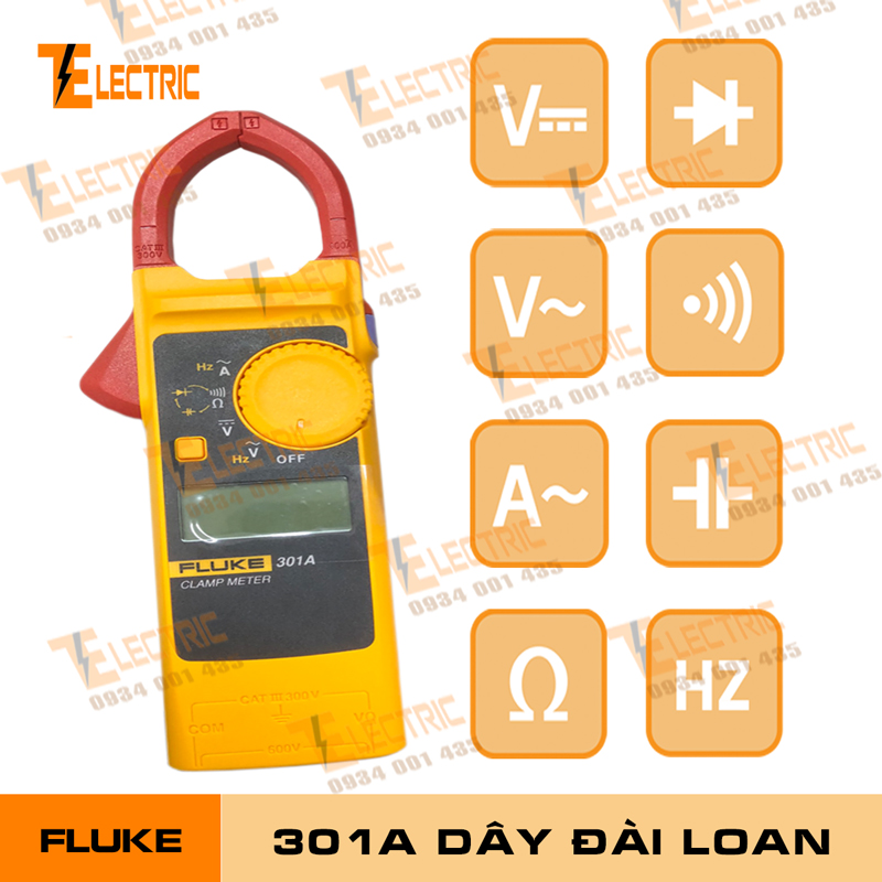 Fluke 301A 301B 301C 301D 301E Dây Đài Loan