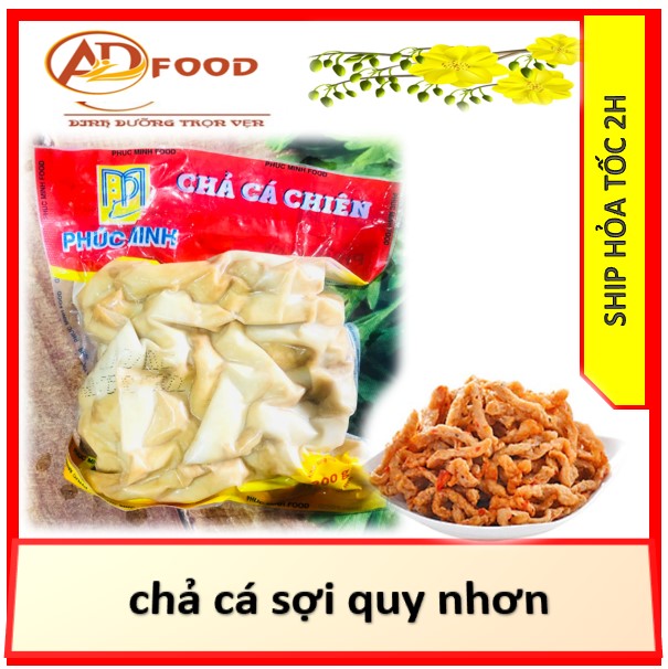 200gr chả cá sợi quy nhơn phúc minh thơm ngon bỗ rẻ