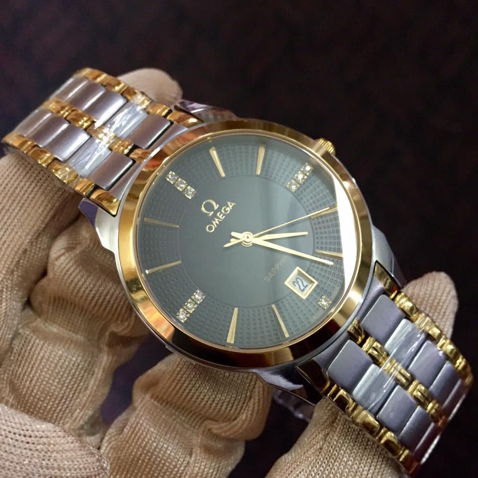 {ĐỒNG HỒ PHỐ  MUA 1 TẶNG 1 } Đồng Hồ Nam Mặt Số Kim Cương Dây Không Gỉ + Thẻ Bảo Hành / Gian hàng uy tín/ sk orient seiko