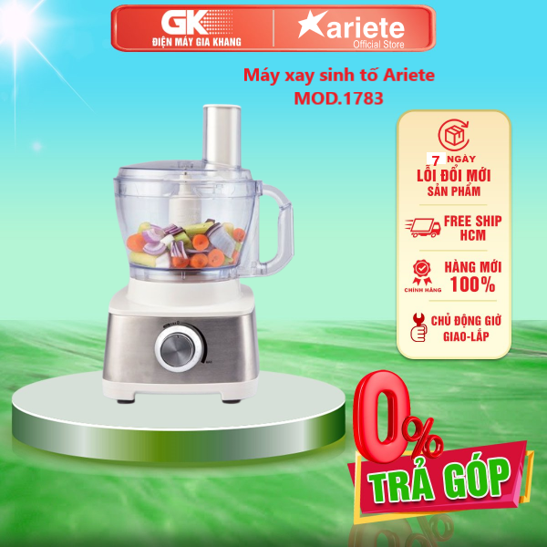 Máy xay sinh tố Ariete MOD.1783 - GIAO TOÀN QUỐC - FREESHIP HCM