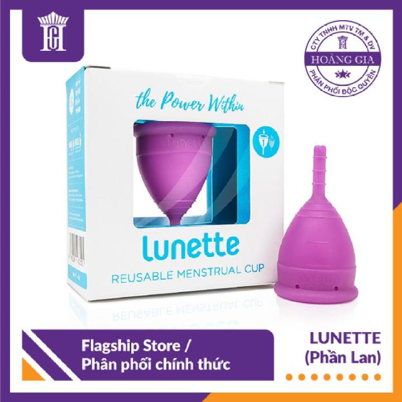 Cốc nguyệt san Lunette (màu Tím size 1 hộp vuông) – Hàng phân phối chính hãng bởi Công ty Hoàng Gia – Lunette Menstrual Cup (Light to normal flow) – Lunette Retailer in Vietnam nhập khẩu
