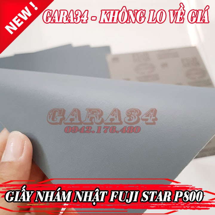 [HCM]GIẤY NHÁM NƯỚC P800 - GIẤY NHÁM NHẬT FUJI STAR CHÀ SƠN SAMURAI - G58