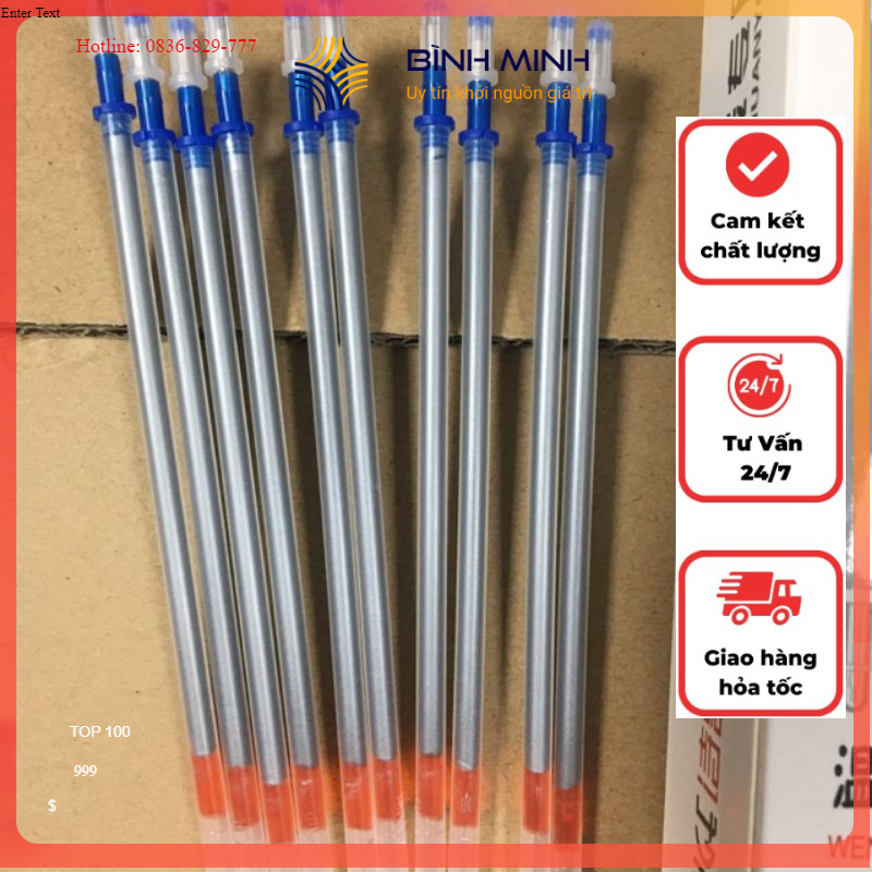 Ruột bút nhũ trên vải