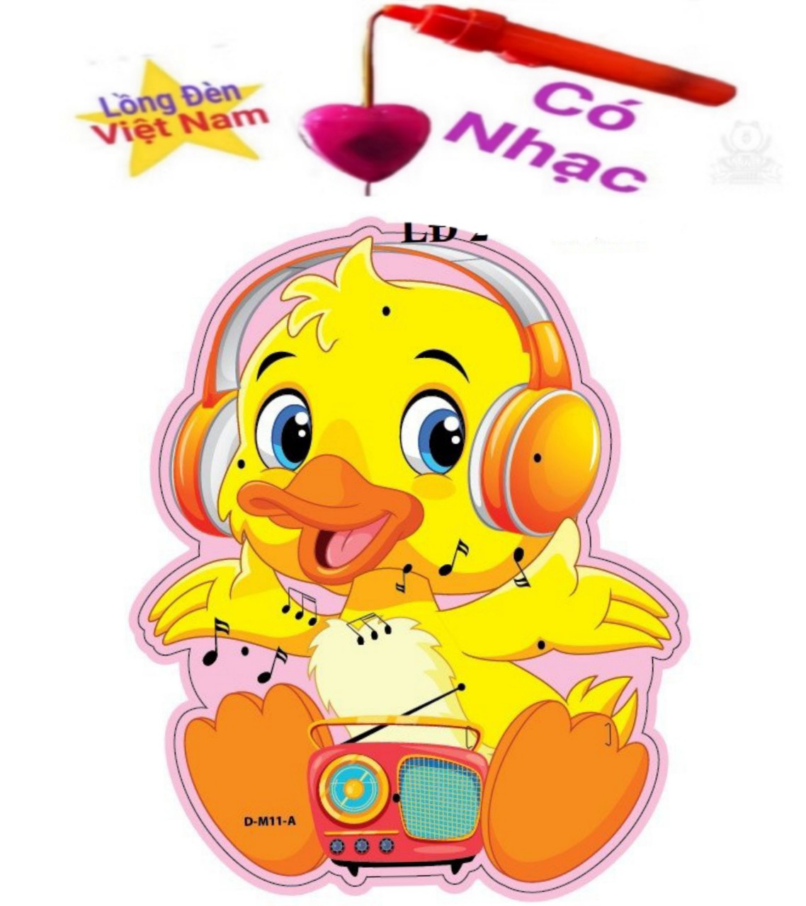 Lồng đèn trung thu-VỊT VÀNG