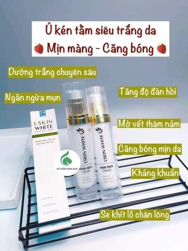 Combo Ủ Trắng Kén Tằm + Noãn Thực Vật