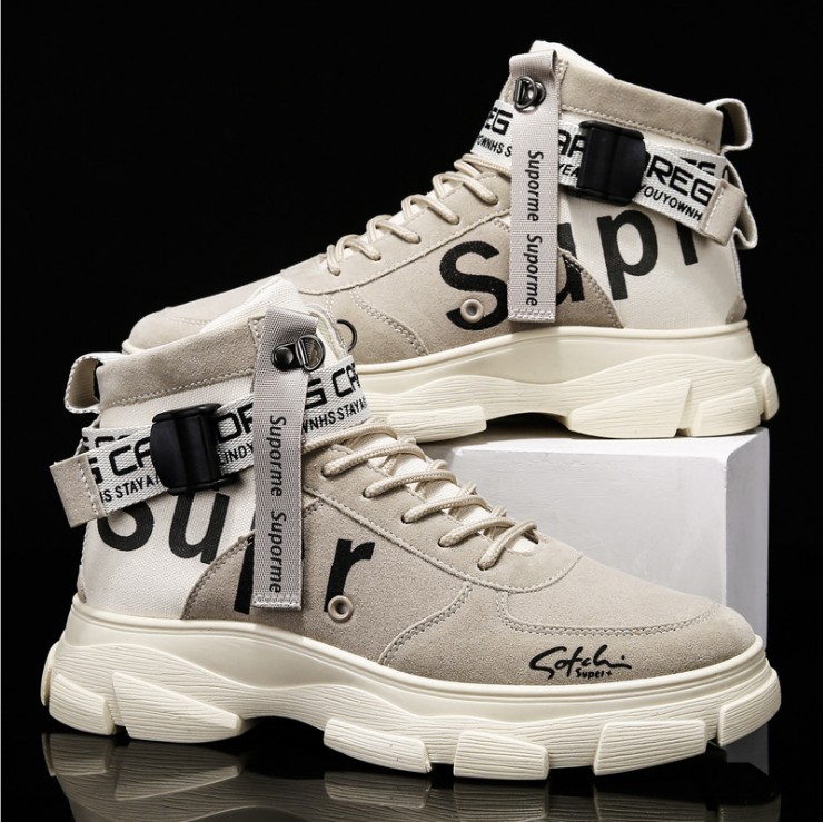 BÁO GIÁ GIÀY ZALORA NAM | Shopee Lazada Sendo Tiki mới nhất 52 Giày nam cổ cao mẫu mới, giày bốt nam GN-274-QUANG ANH SHOP