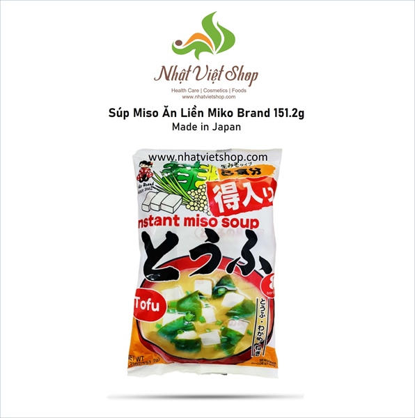 Súp miso ăn liền miko brand 151.2g