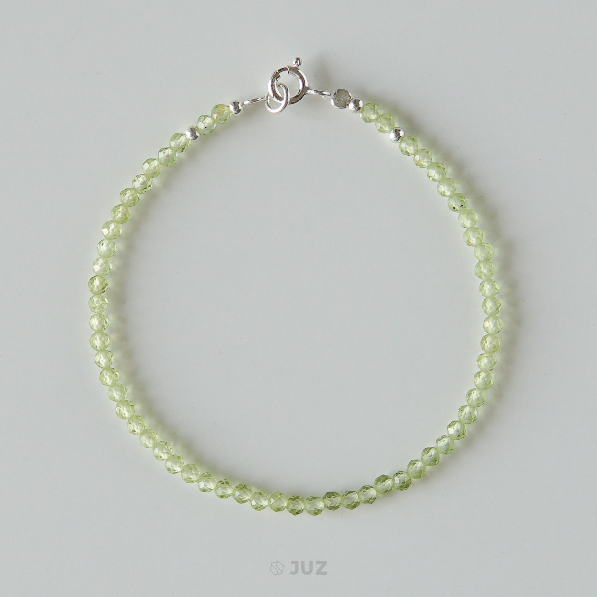 Vòng tay Peridot premium 2.5mm