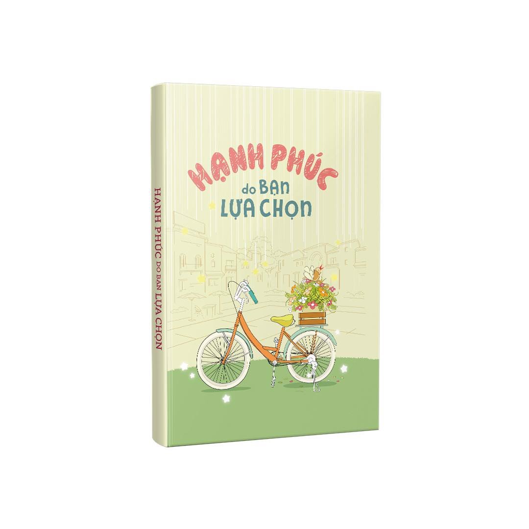 Sổ Tay/Notebook - Hạnh Phúc Do Bạn Lựa Chọn - Xanh