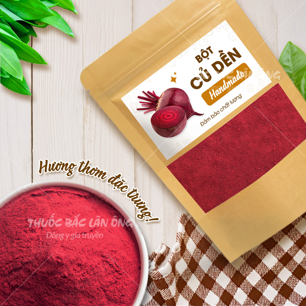 Bột củ dền 500g, củ rền đỏ nguyên chất, bột rau củ ăn dặm (Bột Tạo Màu Hồng,Đỏ Nguyên Chất)