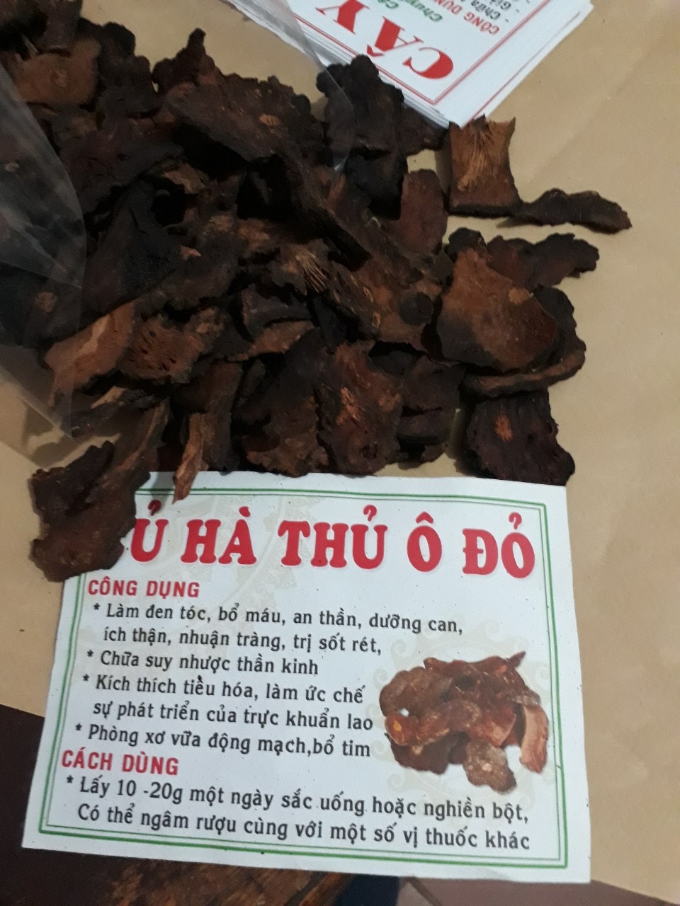 500Gr Dried Red Polygonum Polygonatum Gt301